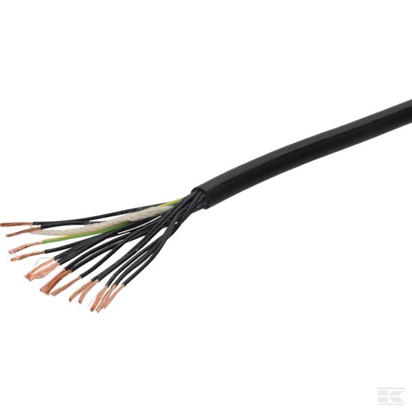 PURTPE16075BK Кабель управл-я 16x0,75 мм, ПУ
