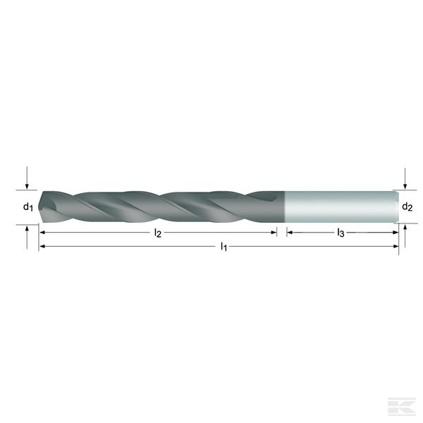 R453151 MP-X бурильное сверло по метал