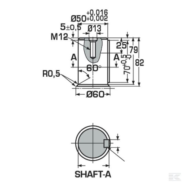 OMV400151B3101 орбитальный двигатель Вал Ø50,