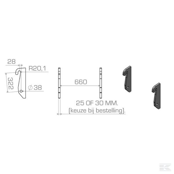 LBAWEI32230S Запасной подвес