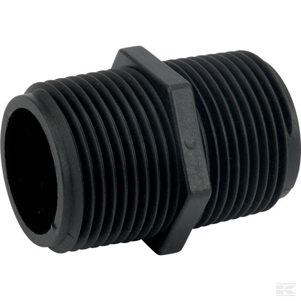 NIP100SH +1" X Short Poly Nipple
