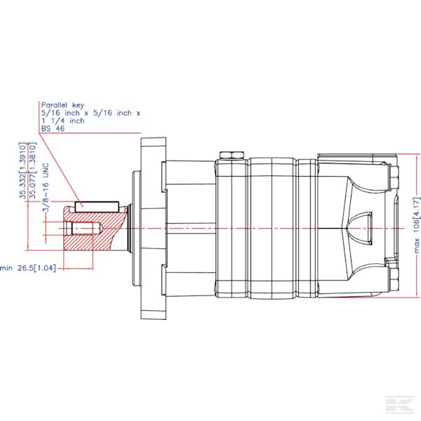 OMS100151F2201 Орбитальный двигатель OMS100