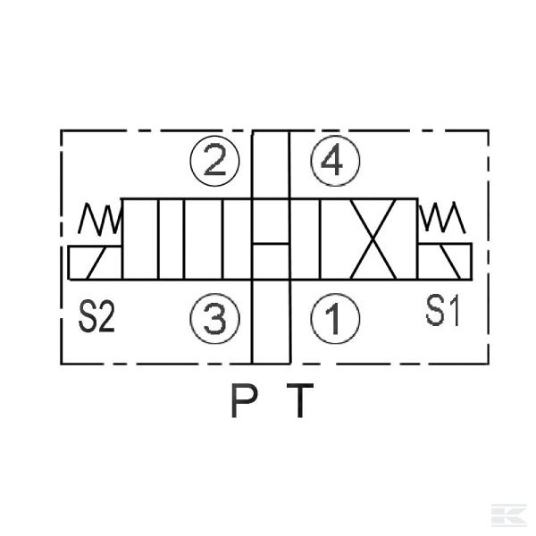 LSV0834O 4/3 Клапан MPP C3 ABPT