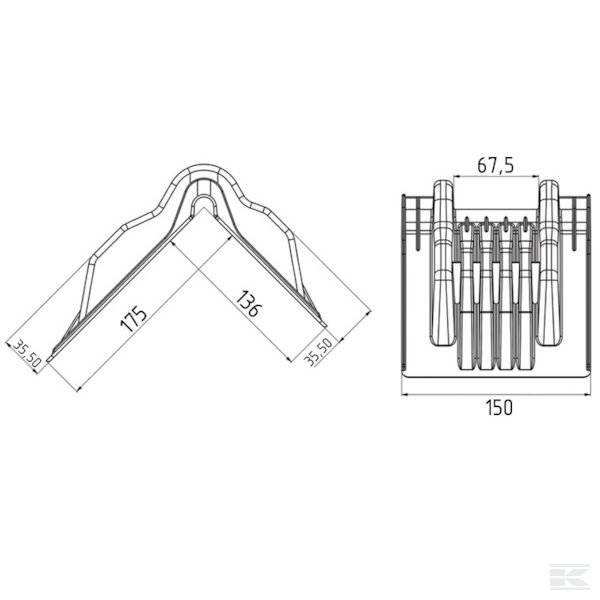 LS50003 Протектор угловой