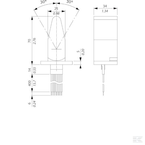 MDN142JOYSTICK Рычаг электрического насоса