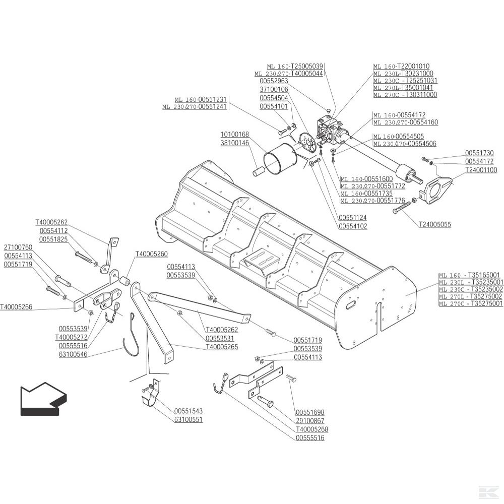 F01480123R Кольцо пружинное 12 Maschio