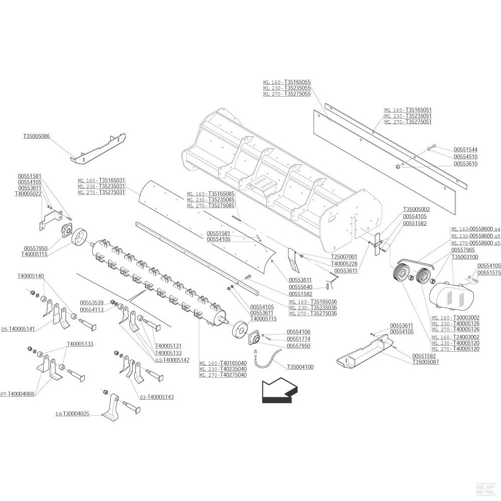T24003002R Клиноременной шкив