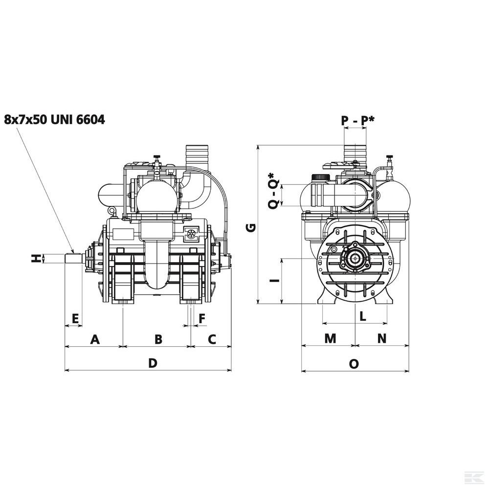 MEC11000PB Компрессор Клиновидный приводн+Ballast BP