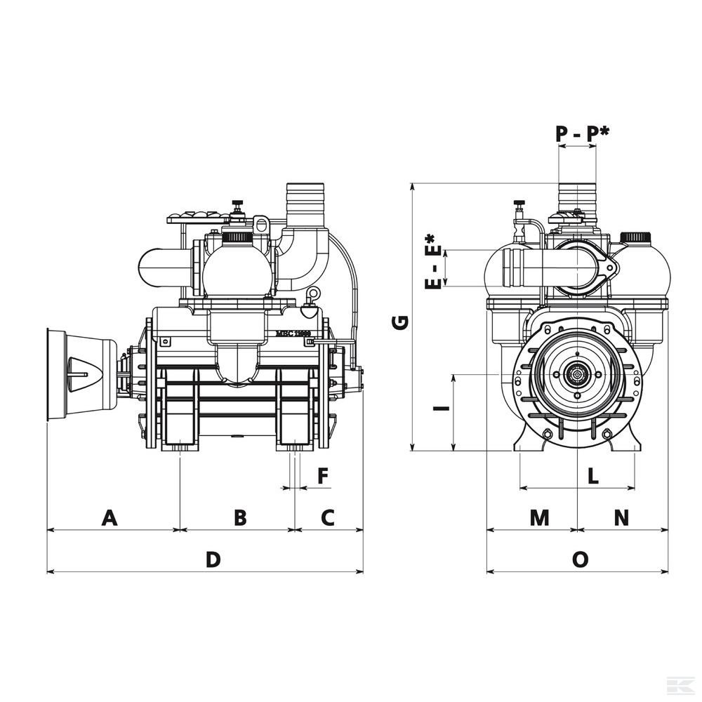 MEC11000DRA Компрессор Прямой привод Пp. Автоматический смаз BP