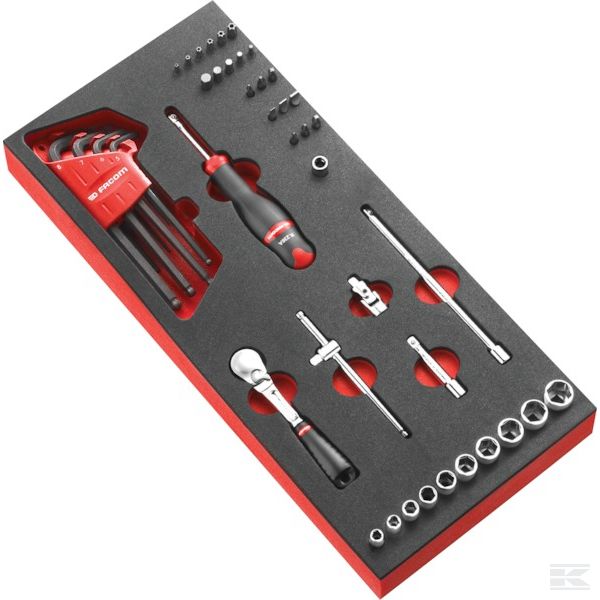 MODMRL16136 +Module sockets 1/4" 46 pcs.