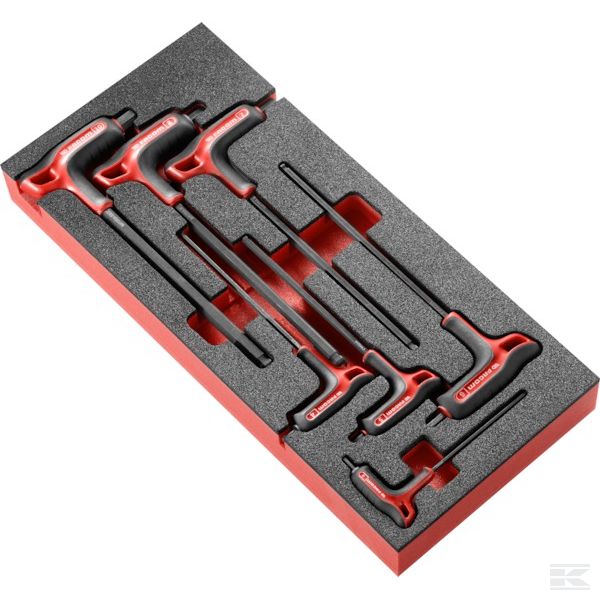 MODM84TZSA +T-handle hex key set 7 pcs.