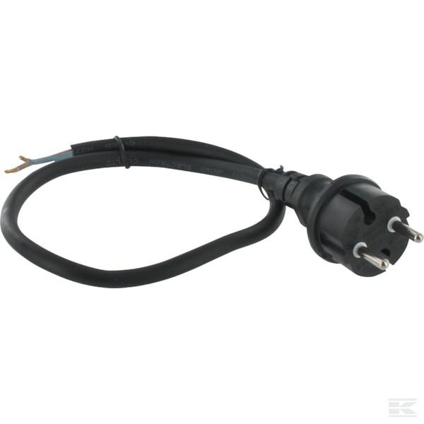 MVS0621 Кабель для станка 0,6м 2x1мм