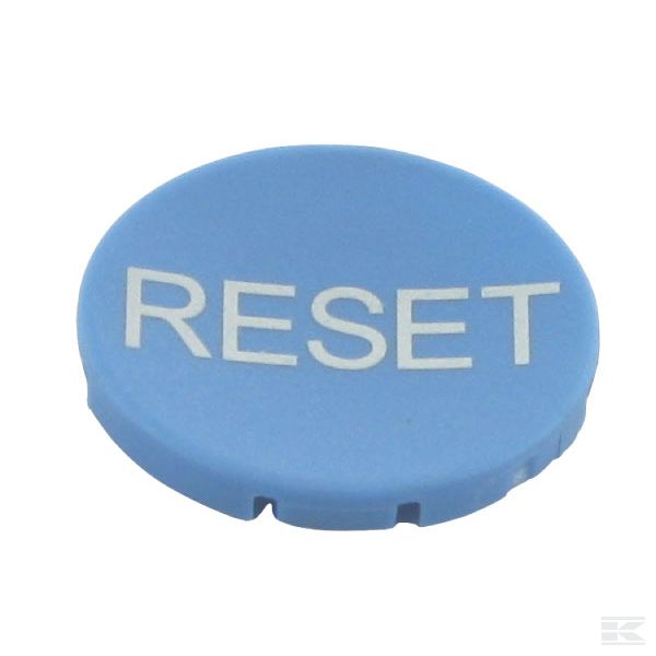 M22XDBGB14 Синяя пластина кнопки RESET
