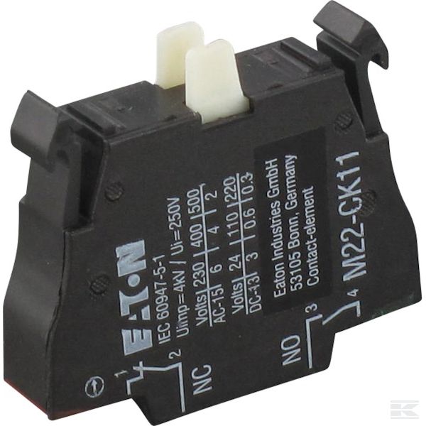 M22CK11 Элемент конт., 1NO, 1NC,Eaton