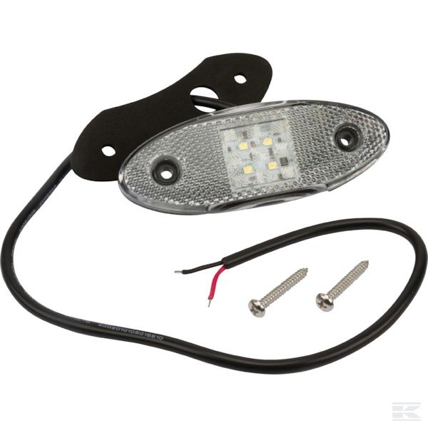 L4700LDV Передн.СД фон., прозр., овал. LED