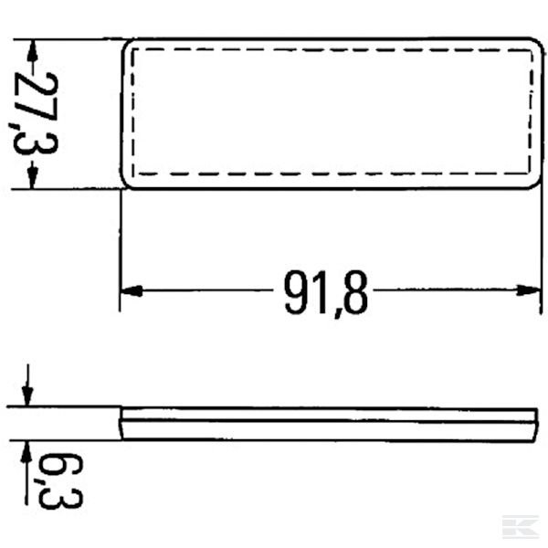 8RA342014157 Фара