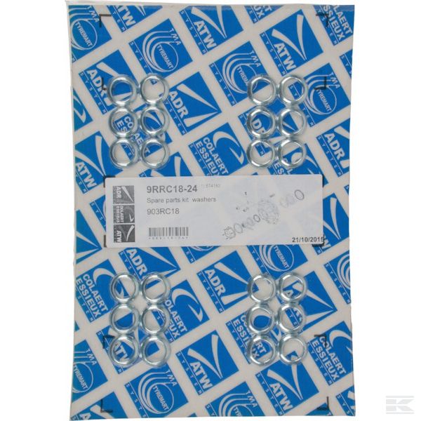 9RRC1824 Комплект колец M18x1,5