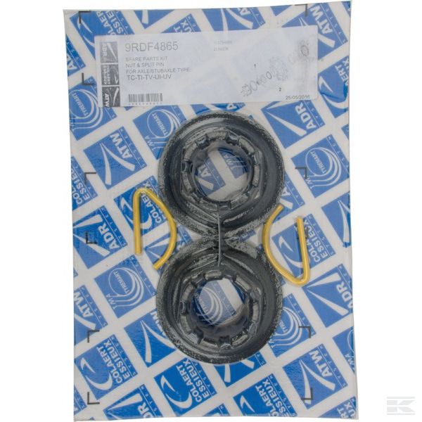 9RDF4865 Комплект гаек оси 48x1,5