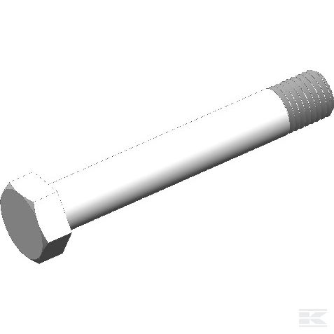 990488 +Hexagon head bolt M20x130