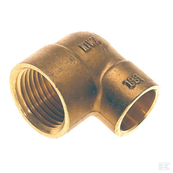 81181 Пайка колена 90° 3/8"x12мм дл.