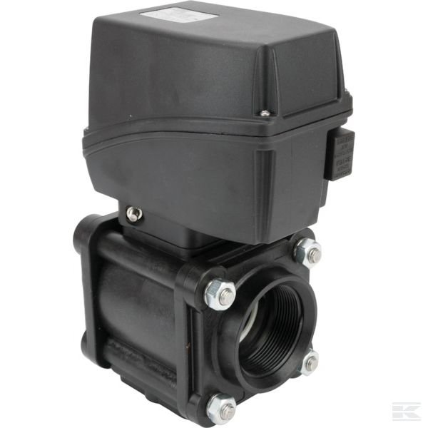853L04A44 +Elec. 2-way ball valve 1" F