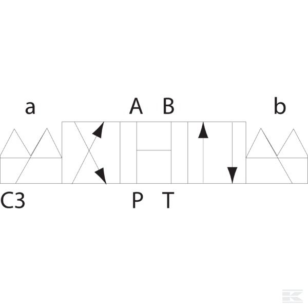 KREV03C3024C Упр. клапан с электропр. NG6