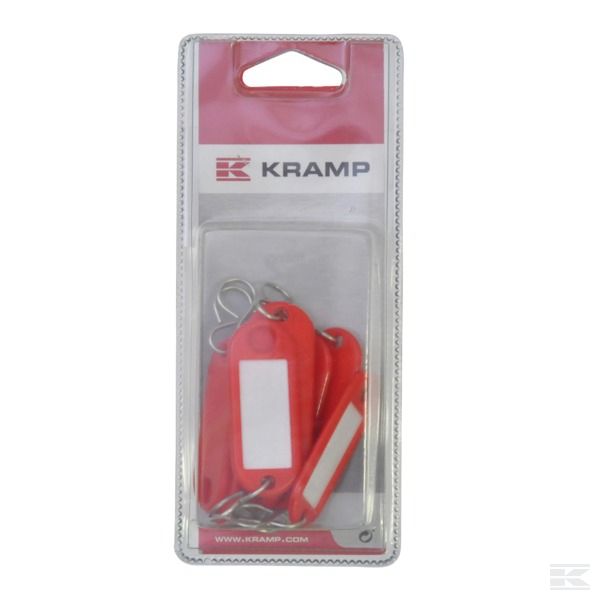 KRHG1000ROP010 Брелок д/кл. красн. с этикет.