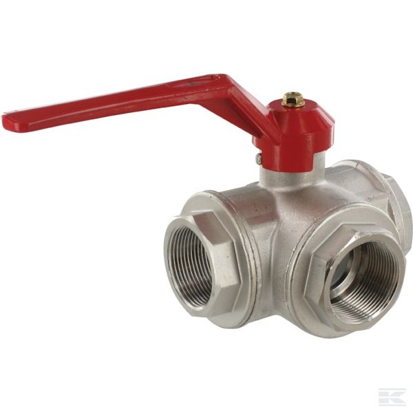 KS3112T 3-х. ш.кр. Т 11/2" внут./внут.