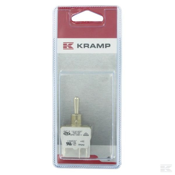 KR647H2P001 Выключатель 2-пол. MOM-OFF-MOM