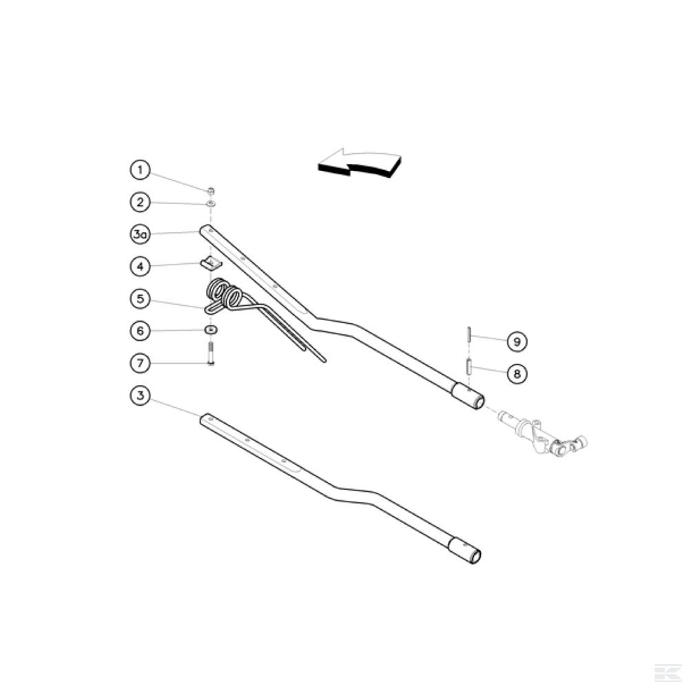 K8013670KR Пружинные зубья Kuhn