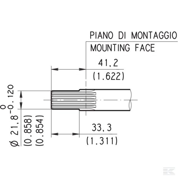 HDM3043R Редук.двиг.HDM3043-R2-04S3-LMD