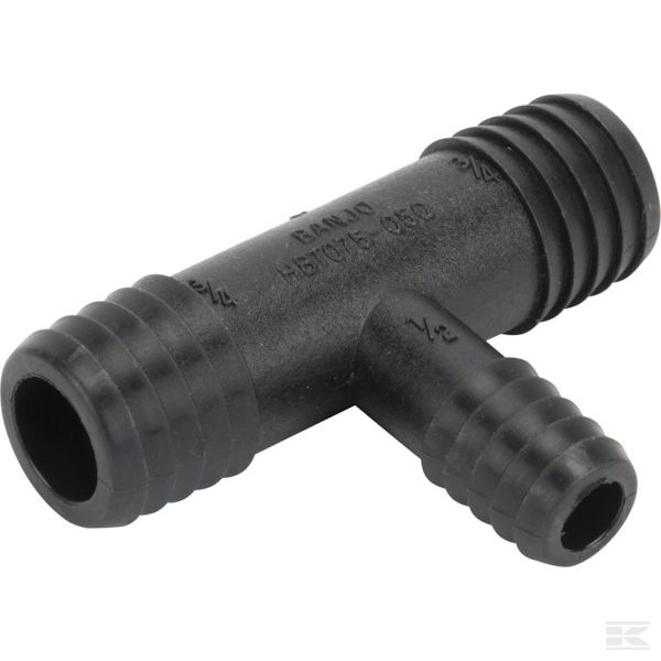 HBT075050 T-образный шланговый соединительный элемент 3/4"x1/2"