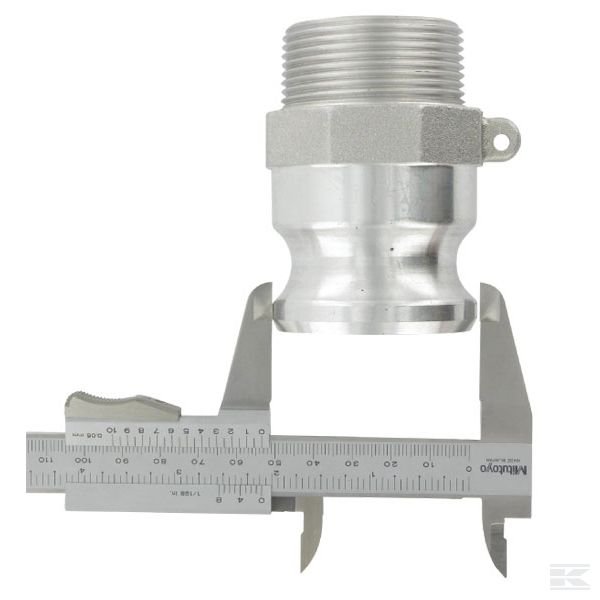 050F Camlock 3/4" V-образная деталь x 1/2" внешняя резьба NPT Banjo