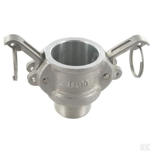 HCN100BAL025 Camlock B 1" внеш.р. алюмин.