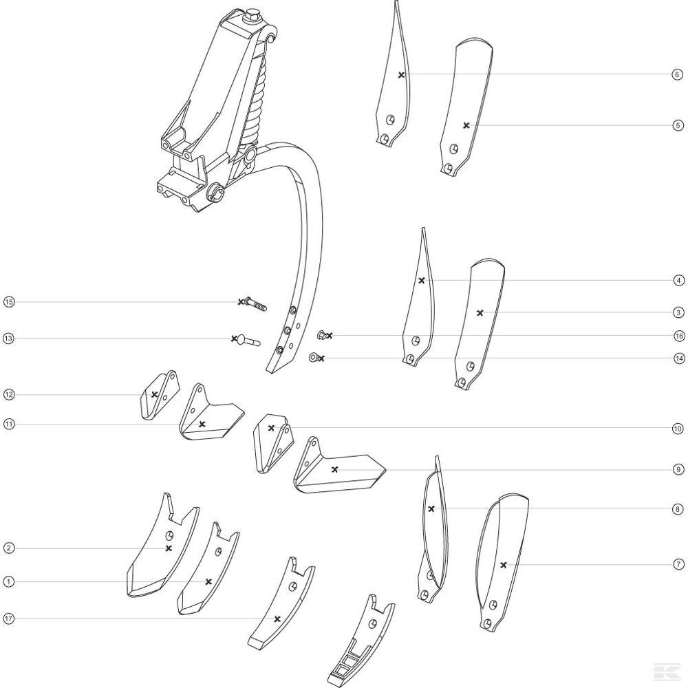 00311181CN +Wing share narrow RH 4-hole c