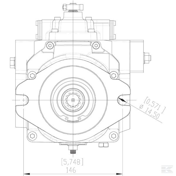 KCLPC228R002 Поршневой насос C2