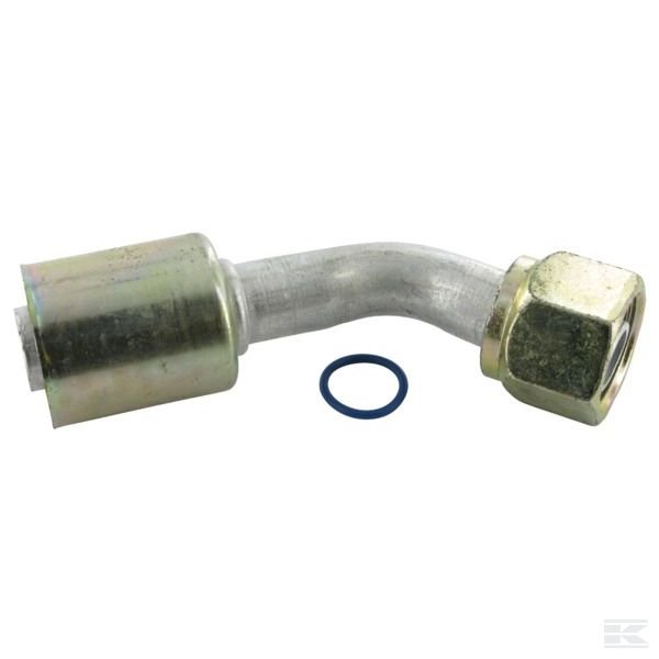 KL070379 Пресс-фитинг 45° алюминиевый