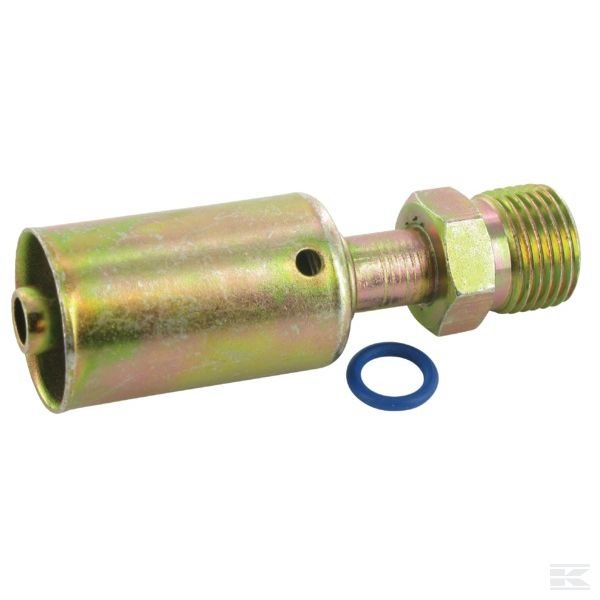 KL070401 Пресс-фитинг № 6, AG 3/8"-18