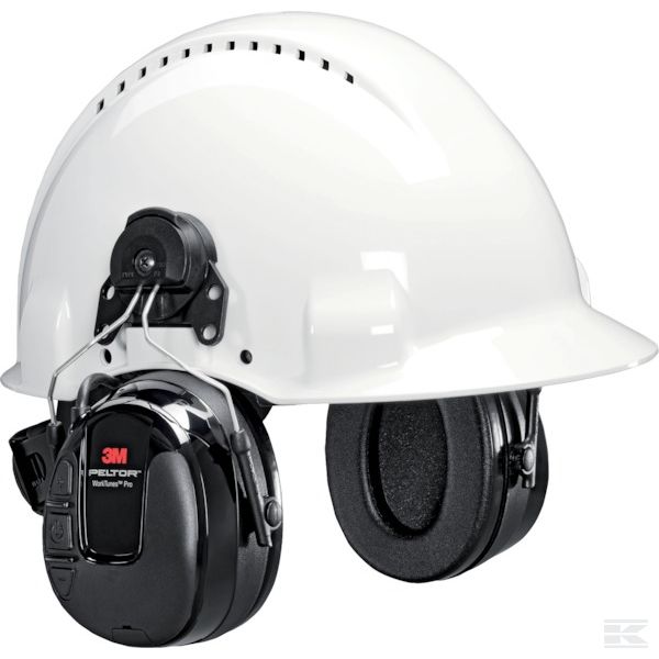 HRXS220P3E +Peltor WorkTunes™ Pro Headset with built-in FM receiver, helmet attachment