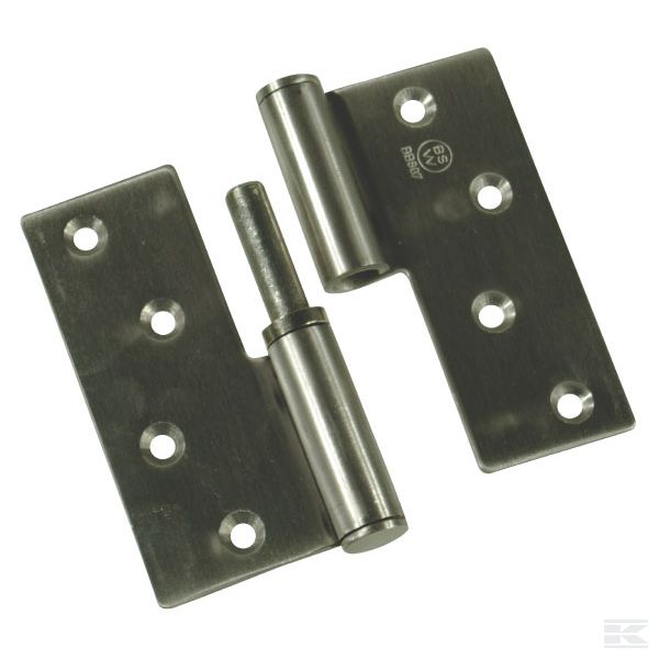 HS350383L Петля оконная RVS 89x89 л